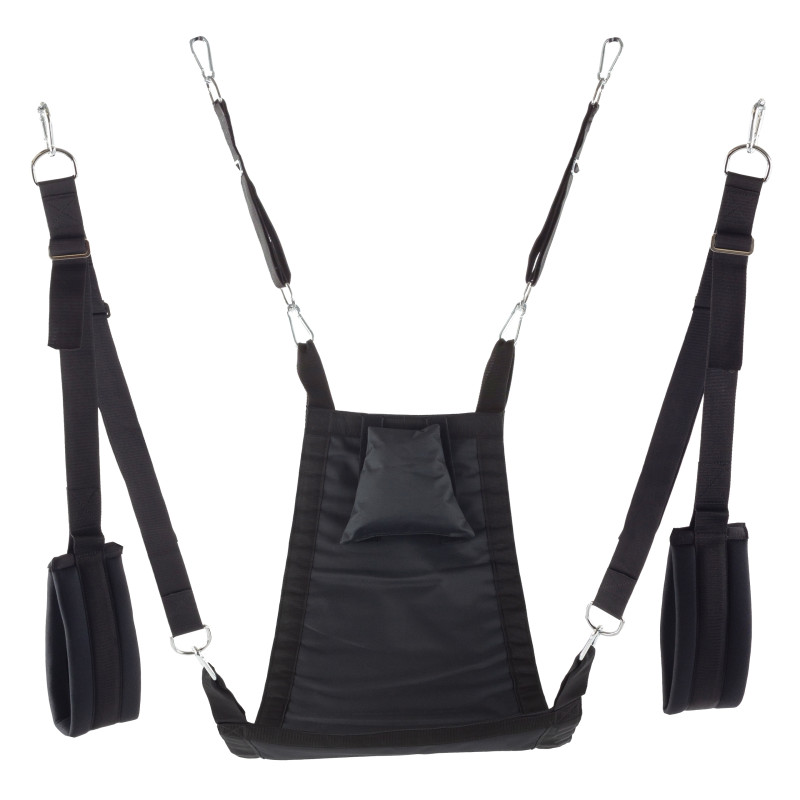 VIP Sling Sling en tissu Mykonos - Set complet -  4 Points Noir